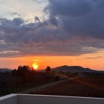 Papou Michalis Farmhouse balcony with sunset view in Crete
